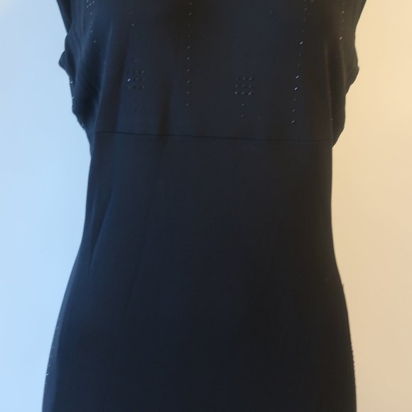 Womens Carla Westcott Black Sleeveless Maxi Evening Gown Dress 10 * - Picture 6 of 16